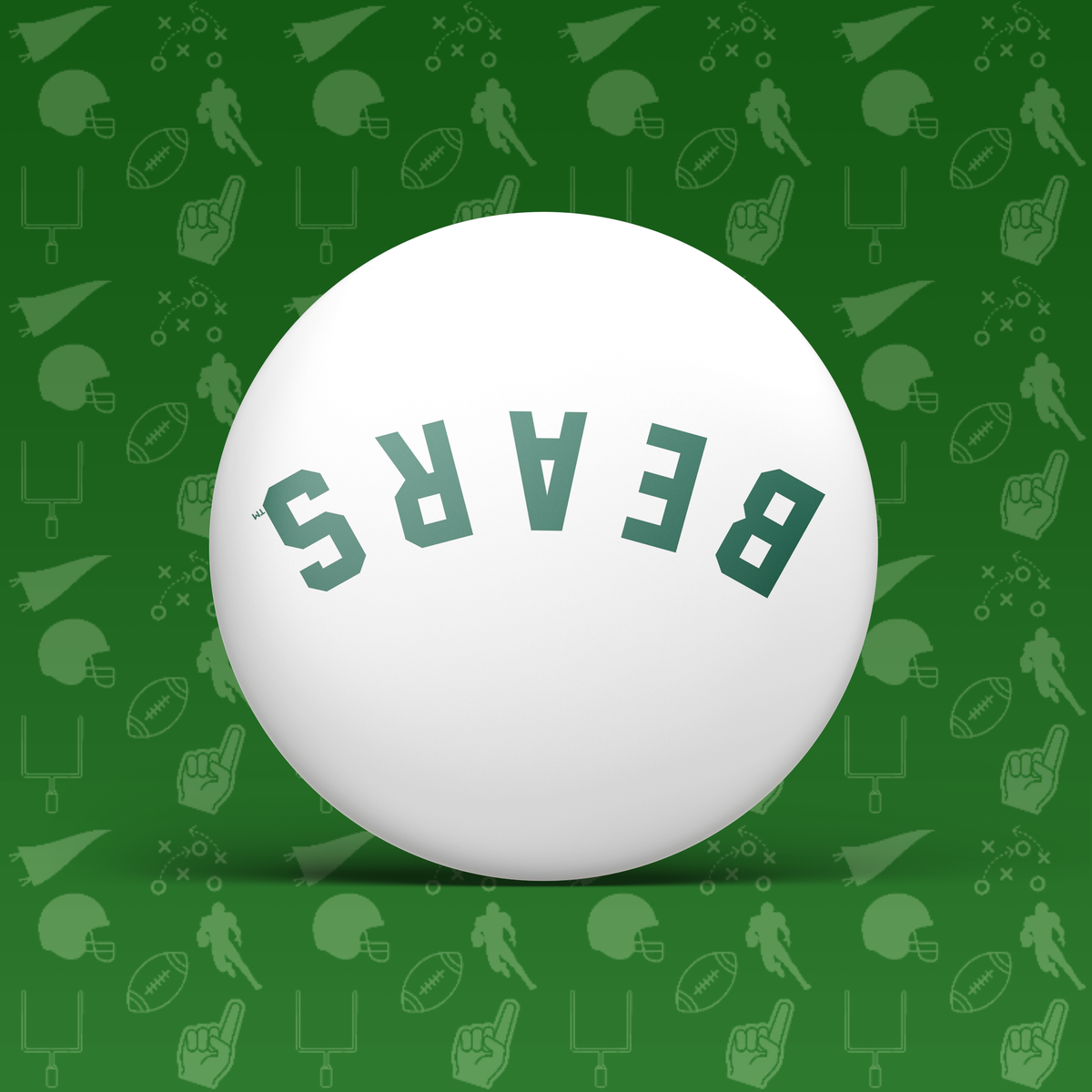 Bears Upside Down Button