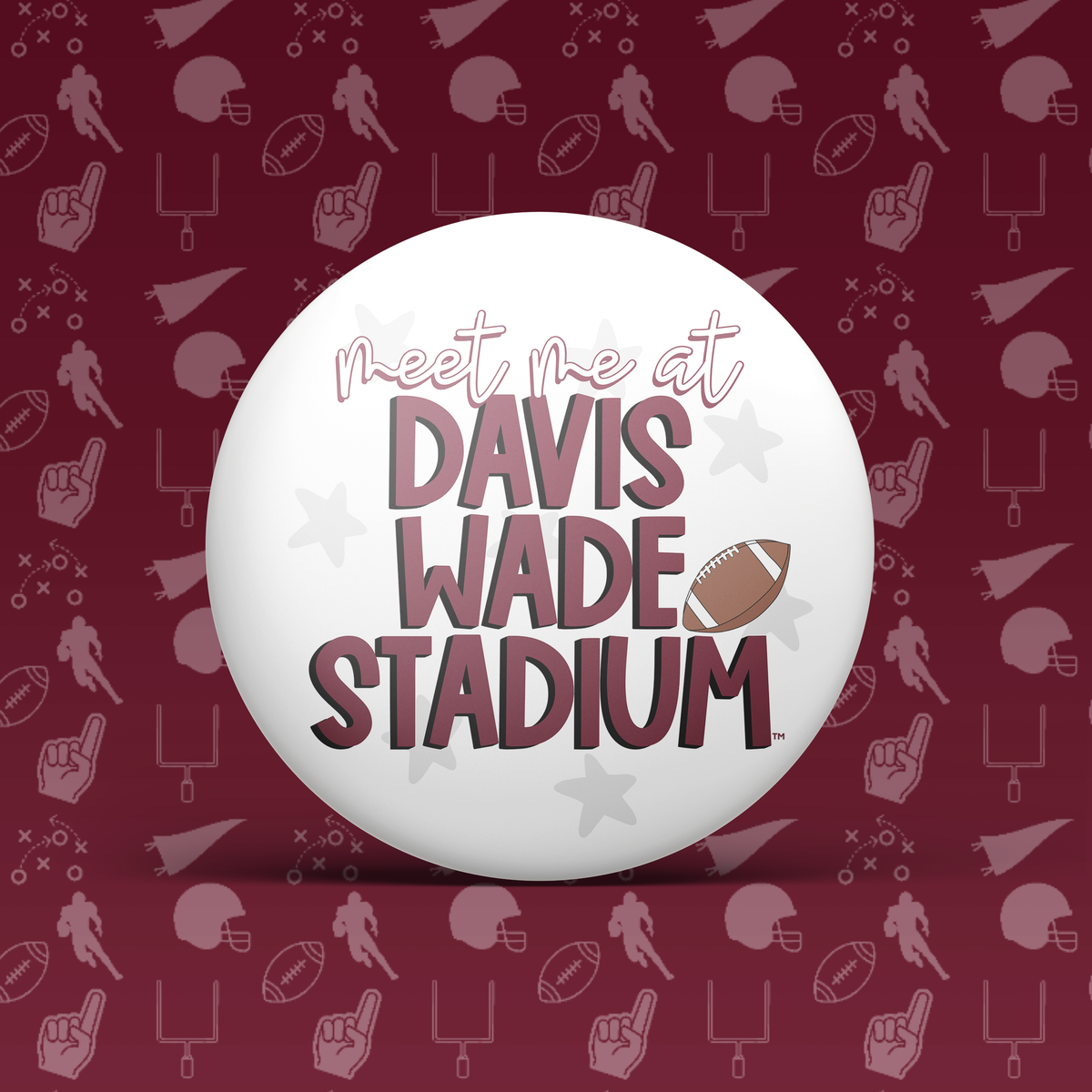 Meet Me @ Davis Wade Stadium Button
