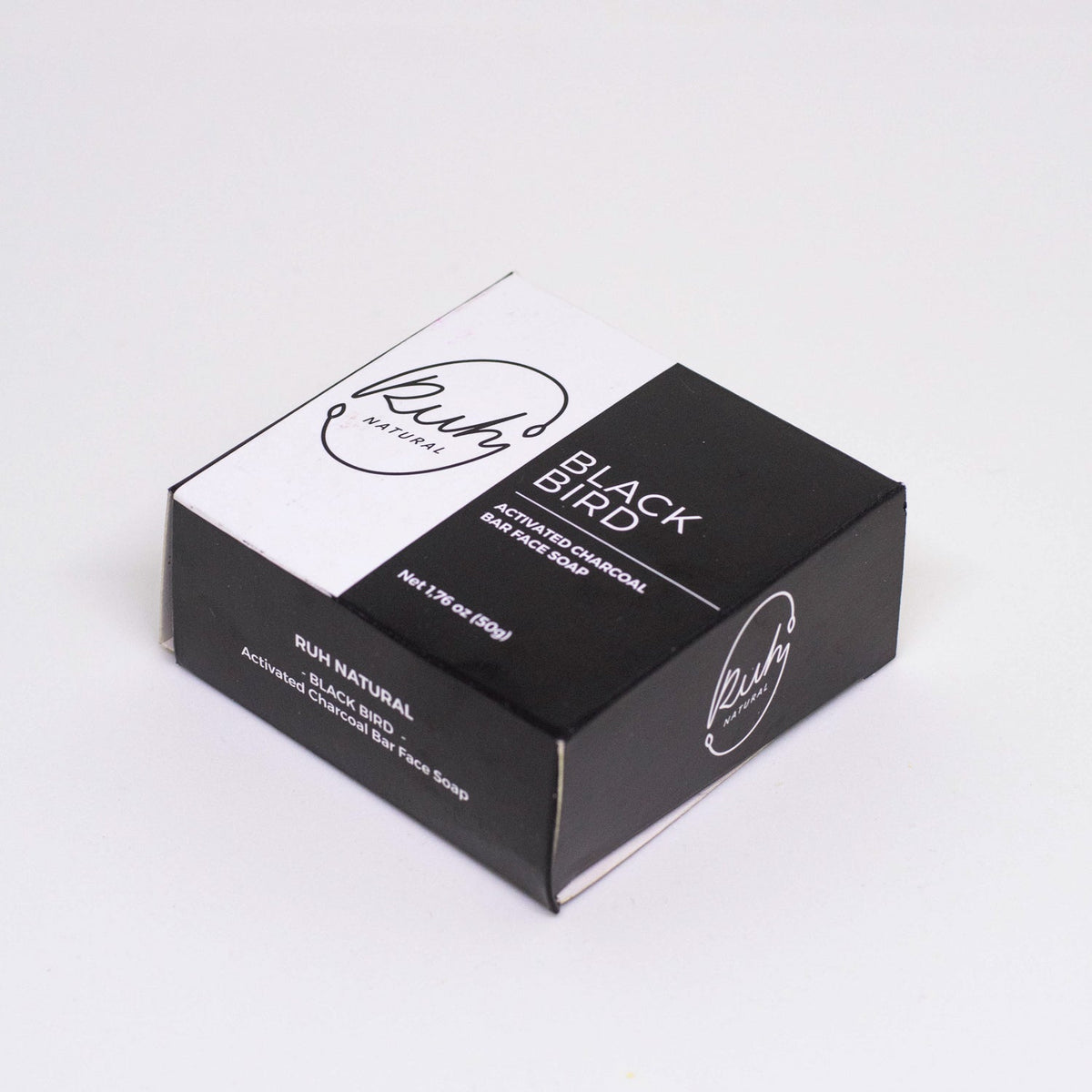 Activated Charcoal Bar Face Soap - Blackbird