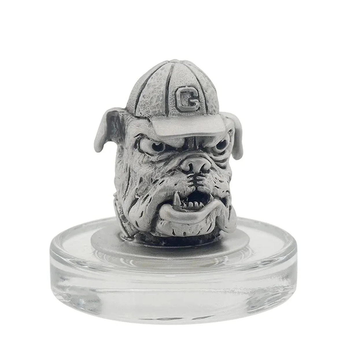 Georgia Bulldogs Heritage Decanter with 3D Top
