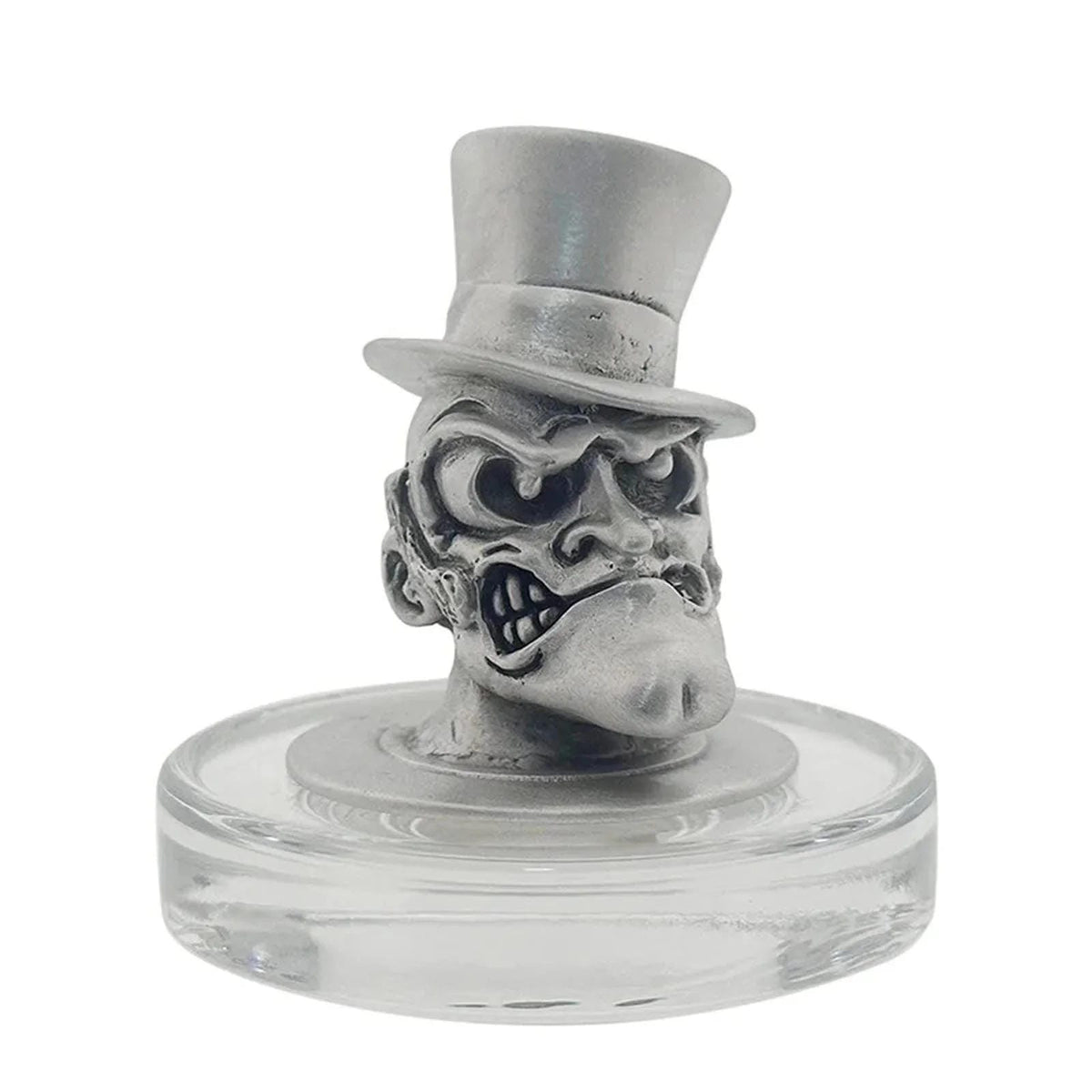 Wake Forest University Heritage Decanter with 3D Top and 2 Glasses with Chest Box