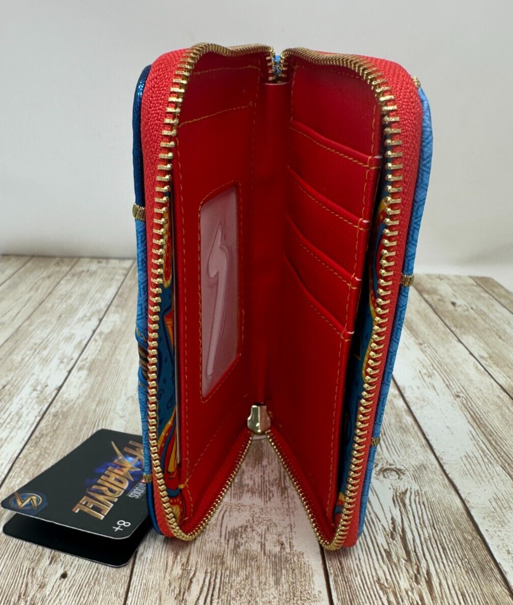 Loungefly Ms. Marvel Cosplay Zip-Around Wallet