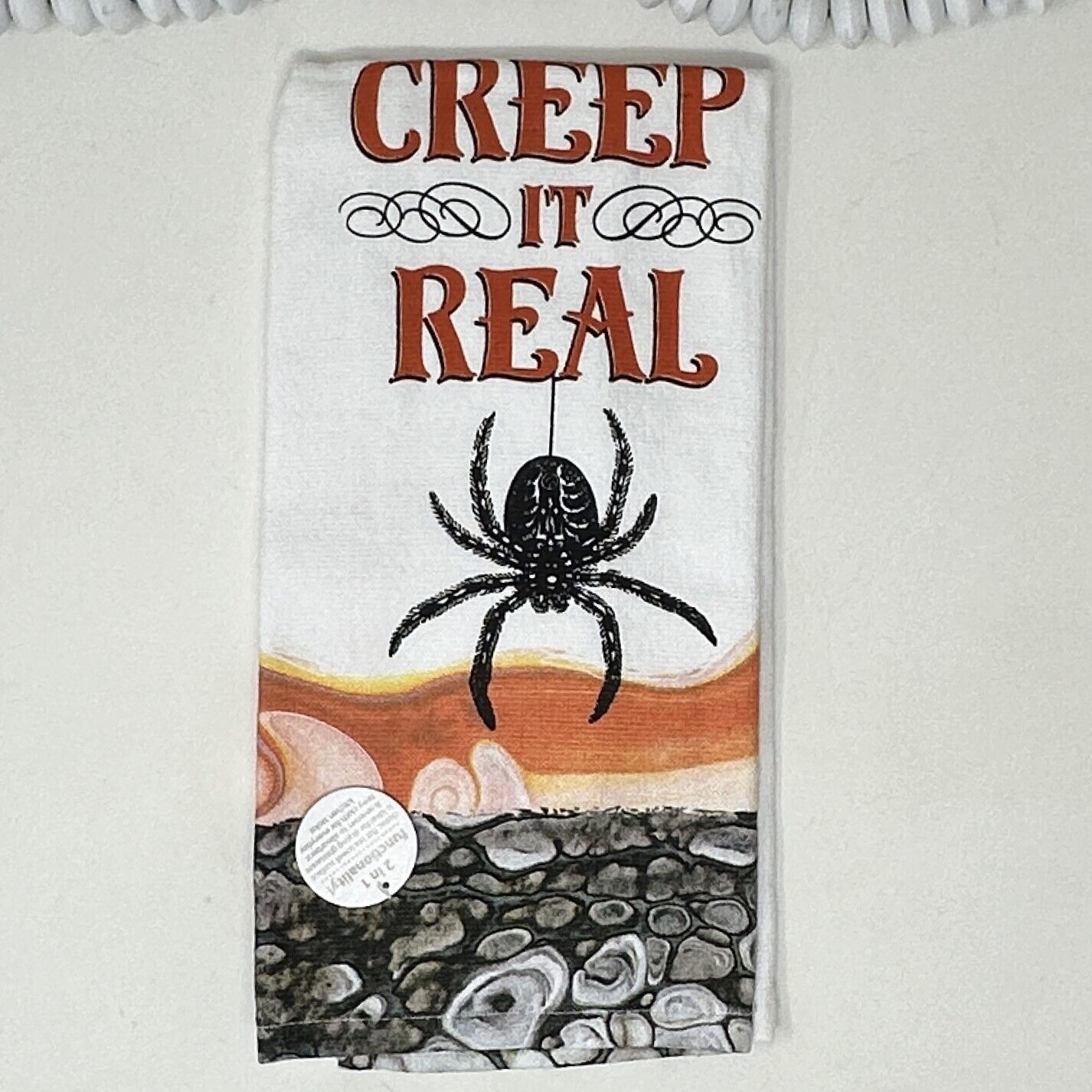 Huge Collection Spooky Halloween Ghost Skeleton Witches Kitchen Towel Set of 6