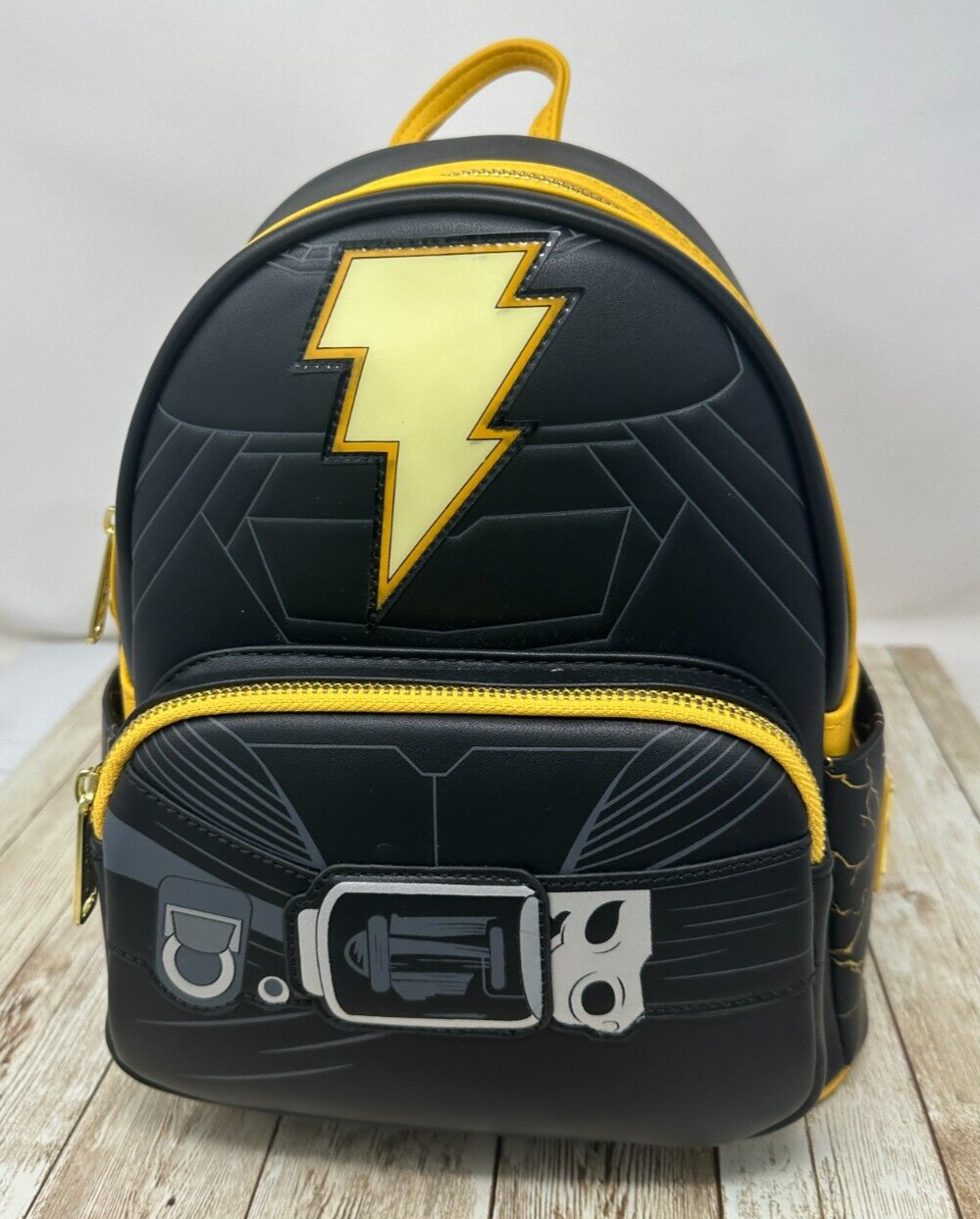 Loungefly DC Comics Black Adam Light Up Cosplay Mini Backpack
