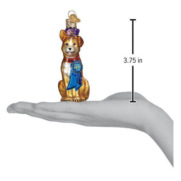 World's Best Dog Ornament