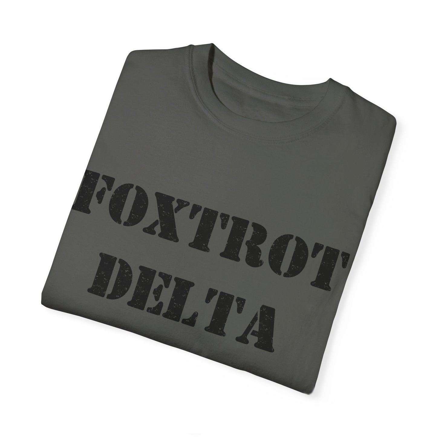 Foxtrot Delta Tango Defend Democracy Resist Protest Comfort Colors T-shirt