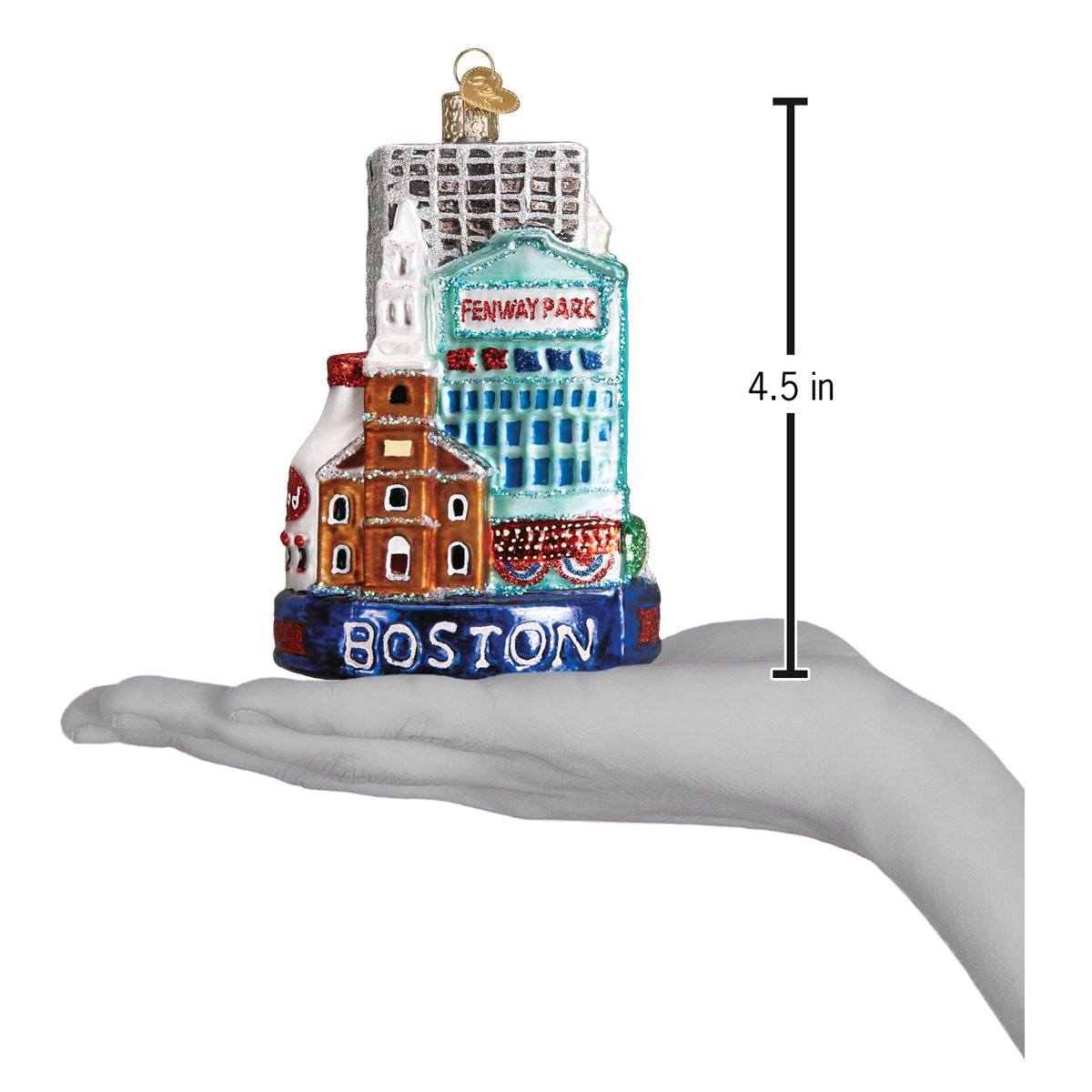 Boston City Ornament