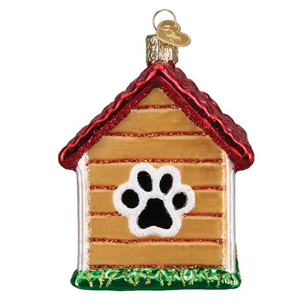 Dog House Ornament