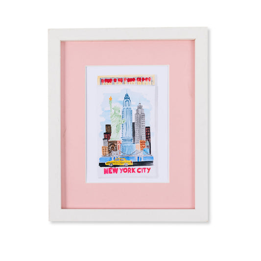 New York City Matchbook Art Print