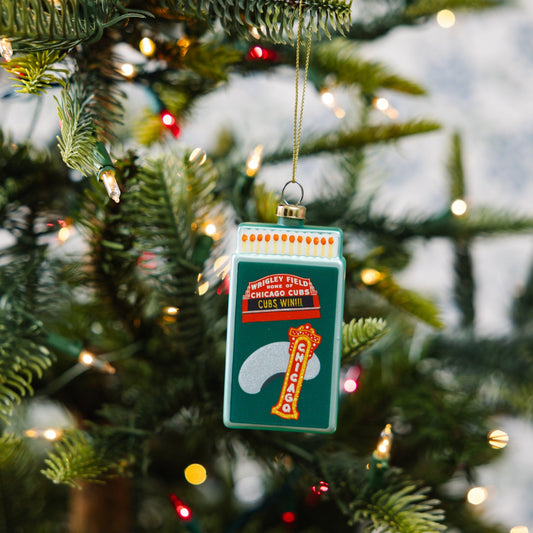 Matchbook Ornament - Chicago