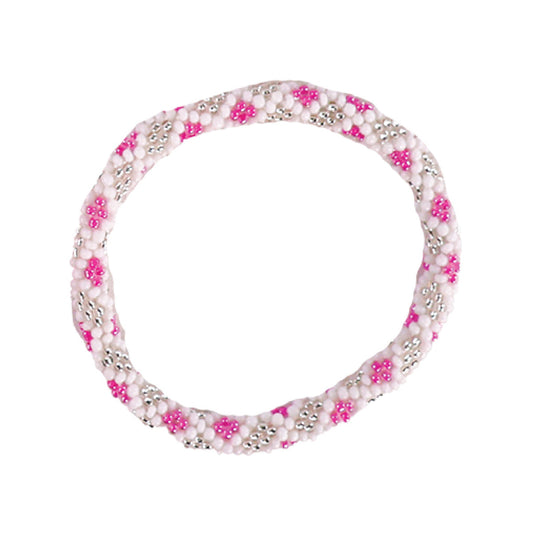Simply Southern® Pink Beaded Bangle Bracelets