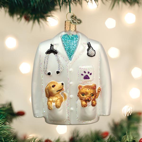 Veterinarian's Coat Ornament