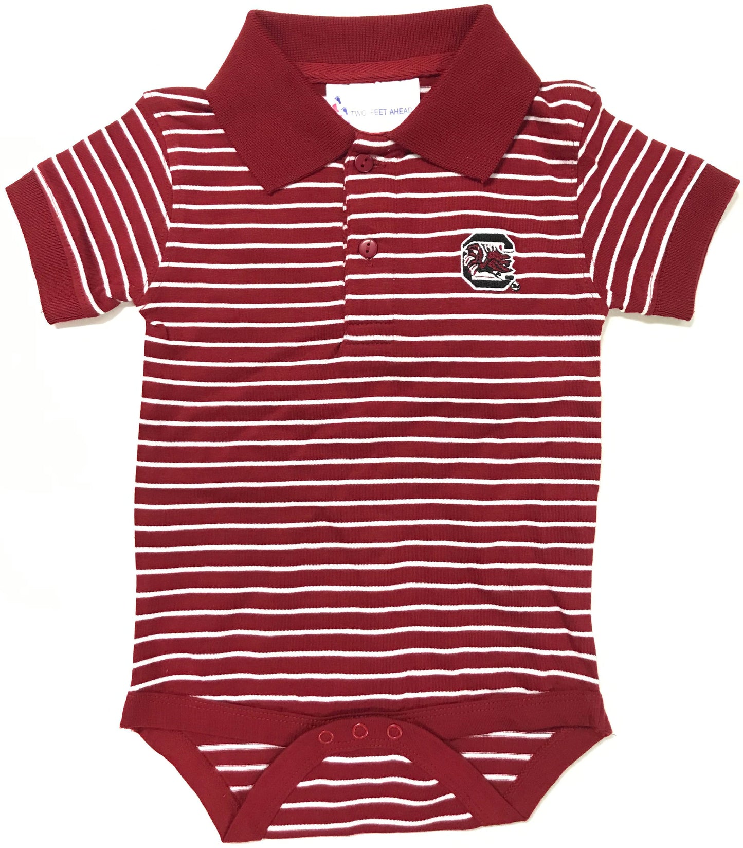South Carolina Jersey Stripe Golf Creeper