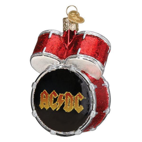 AC/DC Drum Set Ornament