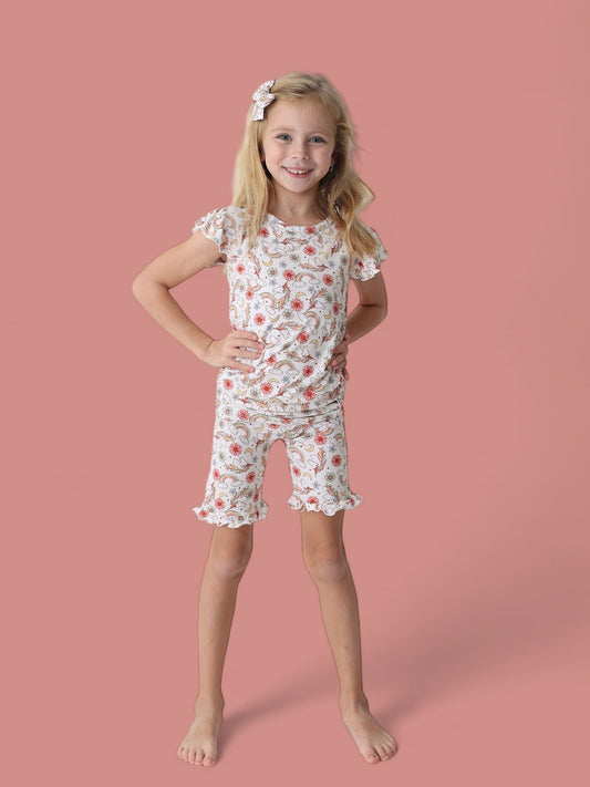 EXCLUSIVE ENCHANTED DREAMS DREAM RUFFLE SHORT SET