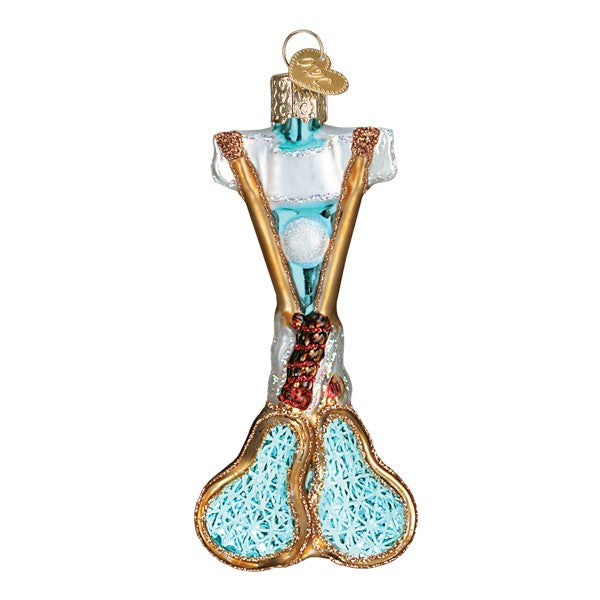 Lacrosse Set Ornament
