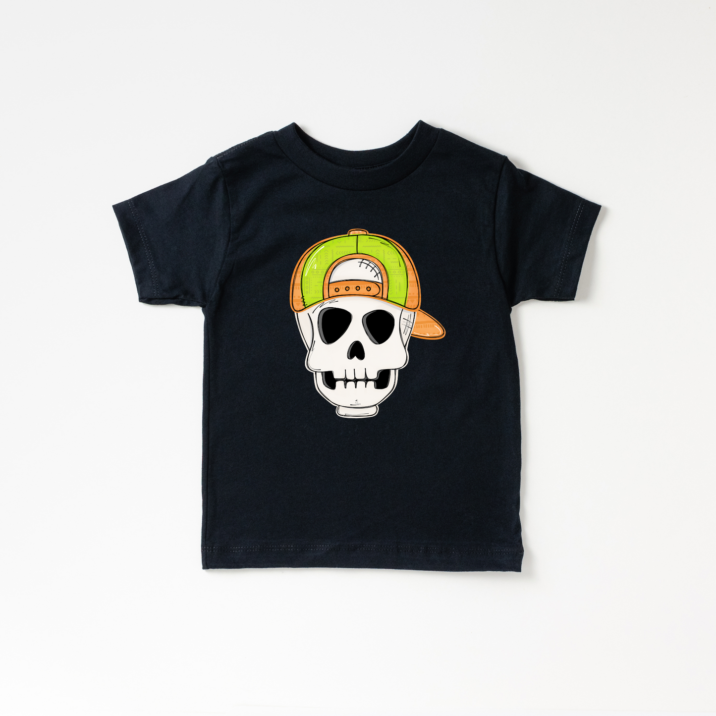Backwards Hat Skull
