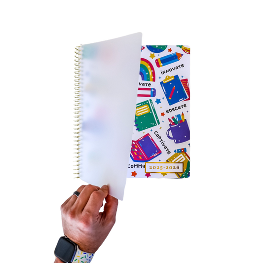 School Daze - WEEKLY Everyone™ Planner by BERTEAU & Co.