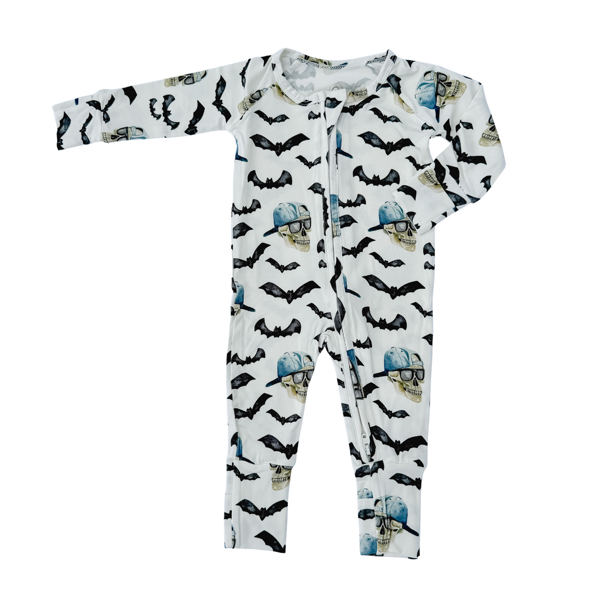 Spooky Bro Bamboo Zippy Pajamas