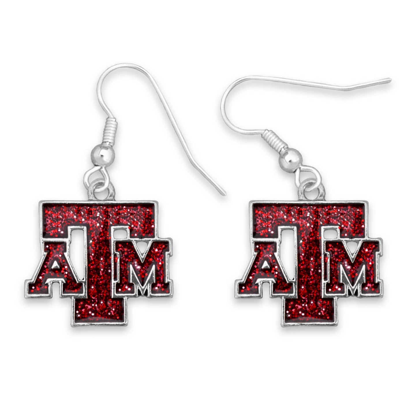 Texas A&M Aggies Game Day Glitter Earrings