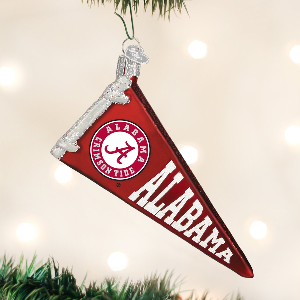 Alabama Pennant Ornament
