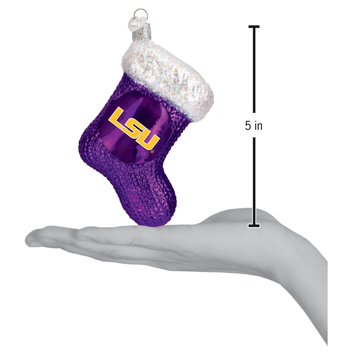 LSU Stocking Ornament