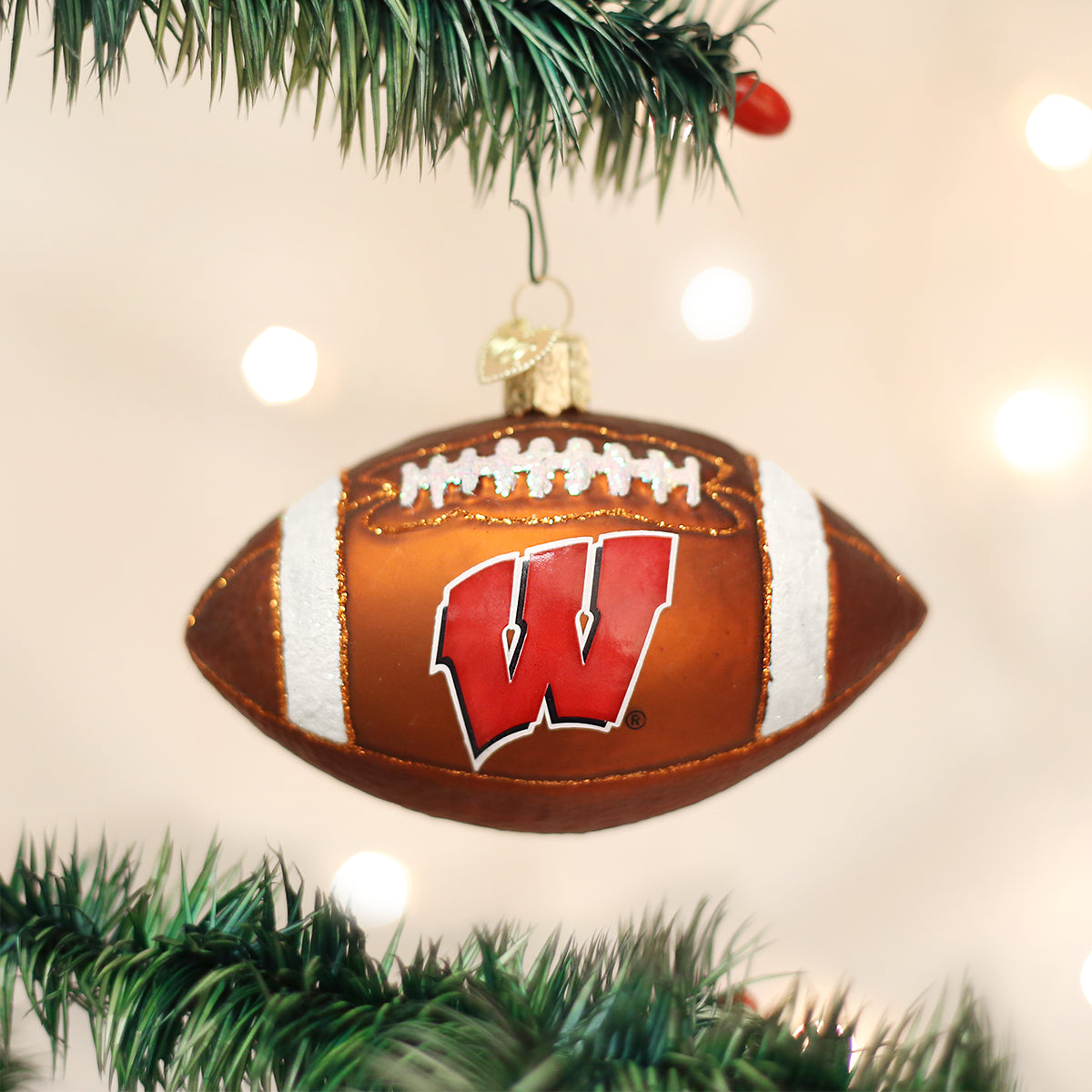 Wisconsin Football Ornament