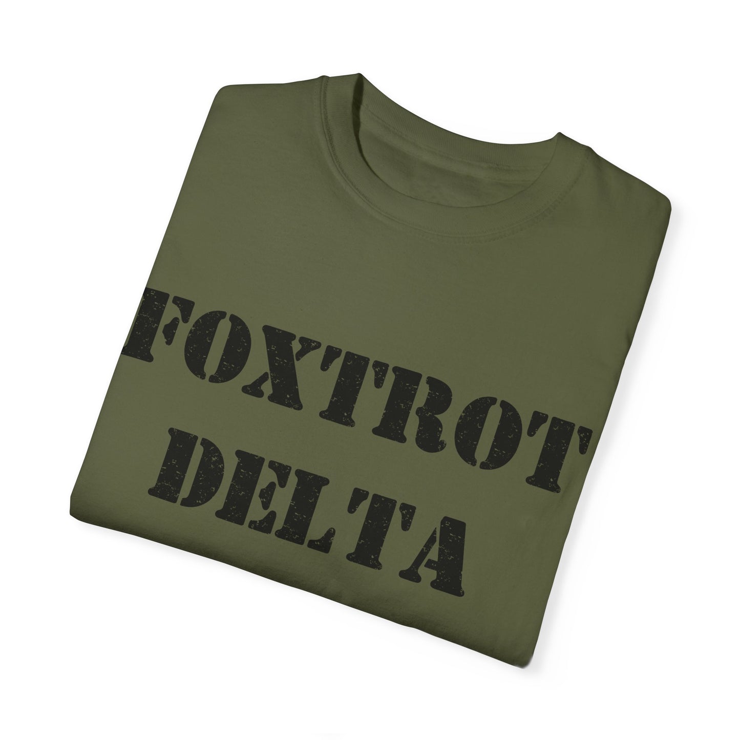 Foxtrot Delta Tango Defend Democracy Resist Protest Comfort Colors T-shirt