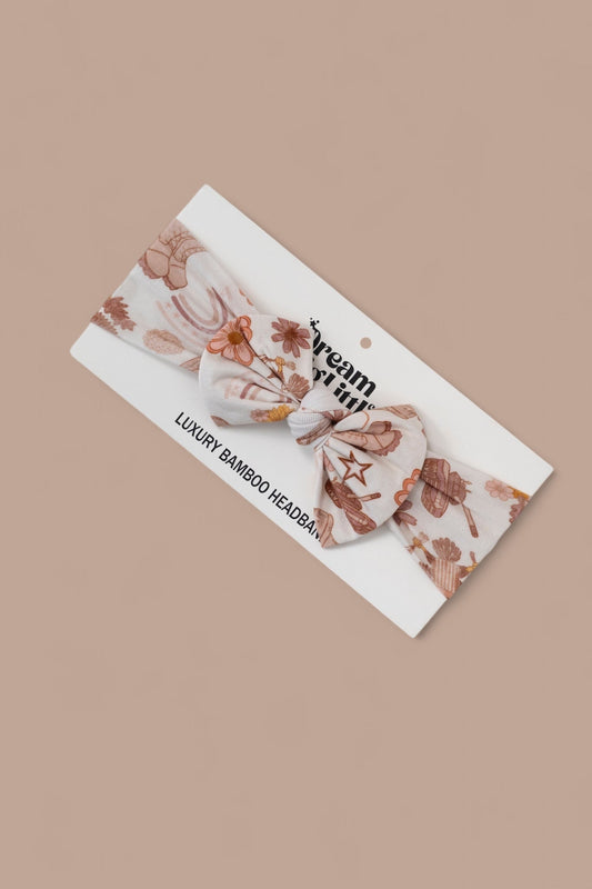 FLOWERS AND BOOTS DREAM BOW