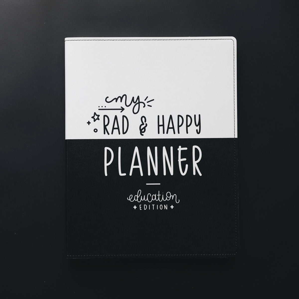 8.5 x 11 Undated Education Planner - Halfsies Edition