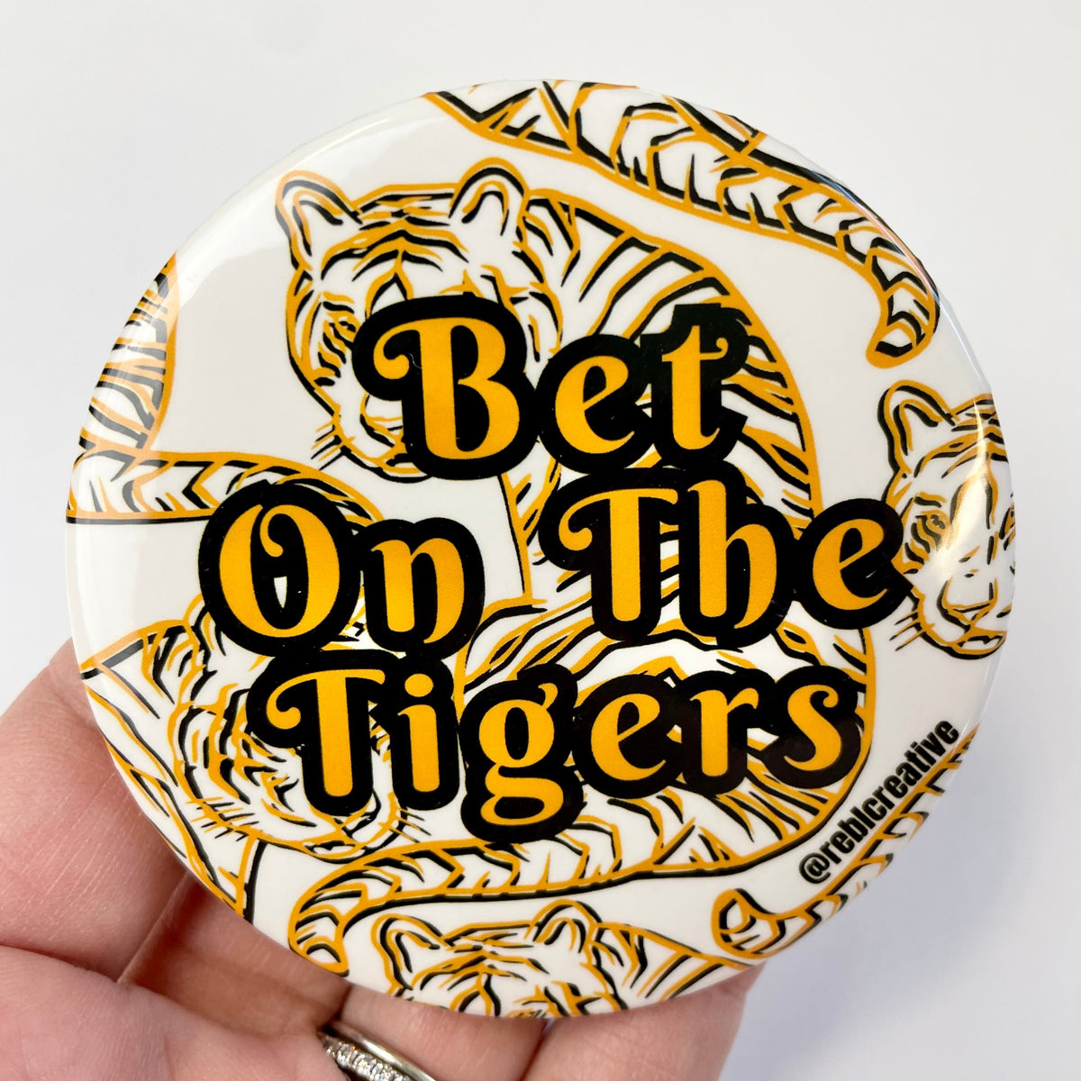 *Bet On The Tigers - Yellow & Black