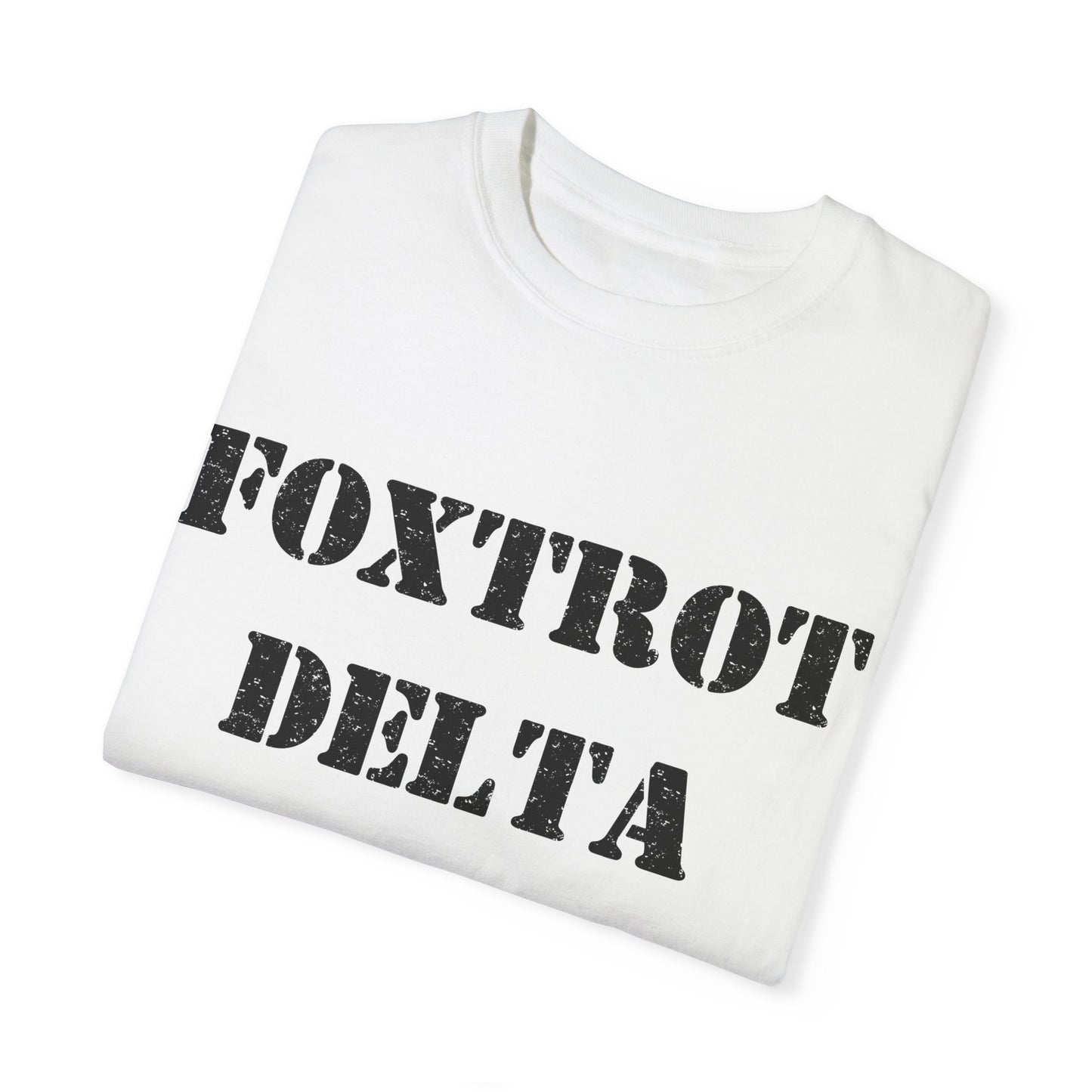Foxtrot Delta Tango Defend Democracy Resist Protest Comfort Colors T-shirt