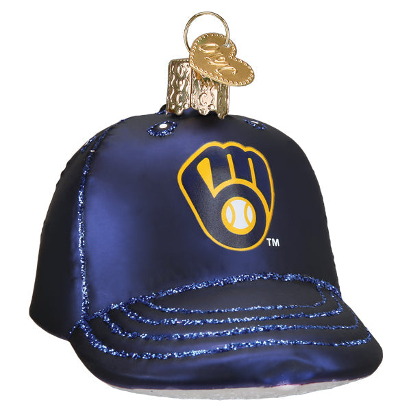 Brewers Baseball Cap Ornament