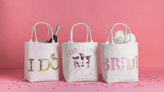 White Bride Sparkle Tote