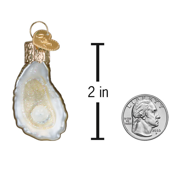 Mini Oyster With Pearl Ornament