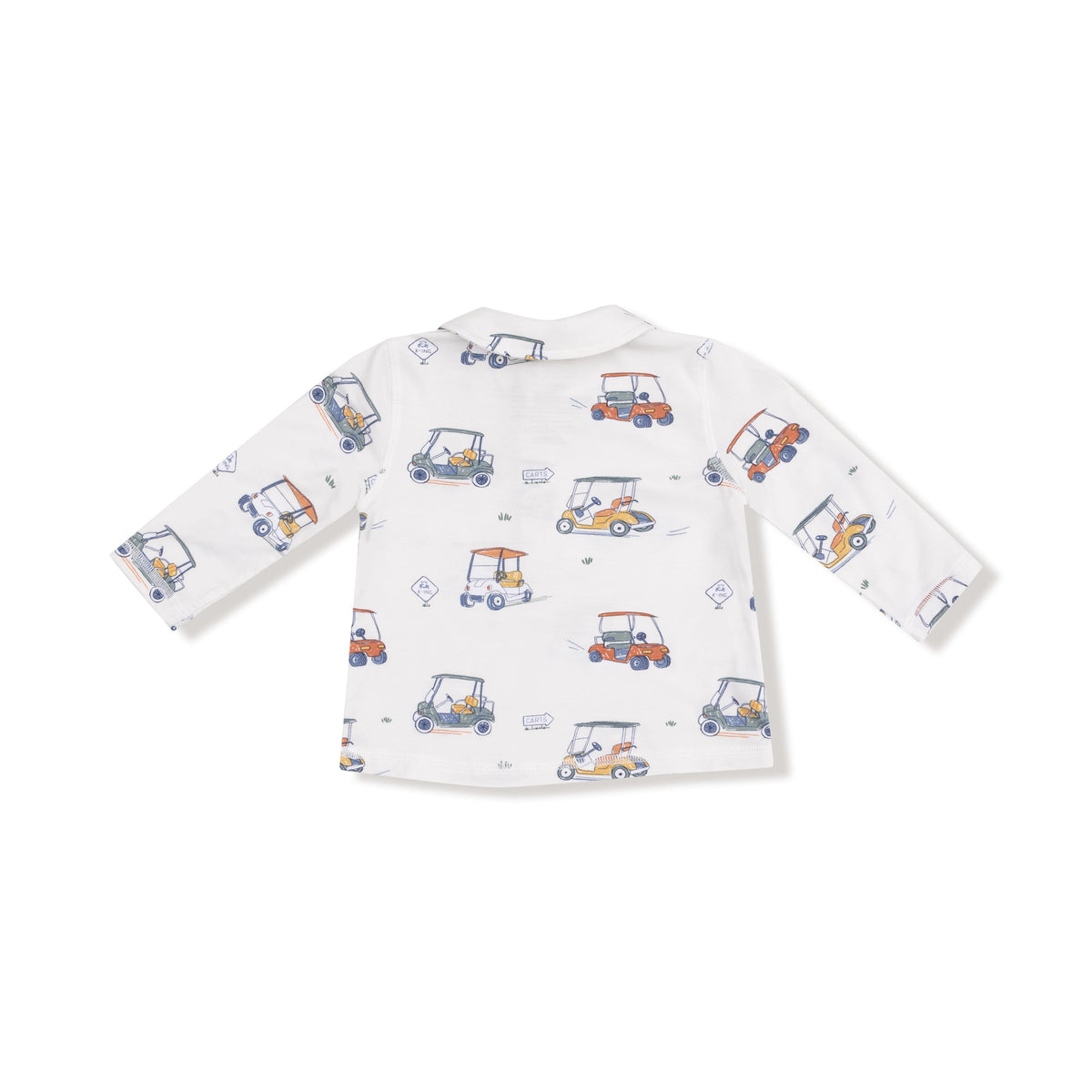 Zooming Golf Carts - Polo with Cargo Pants