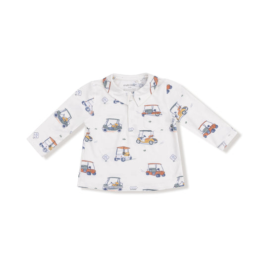 Zooming Golf Carts - Polo with Cargo Pants
