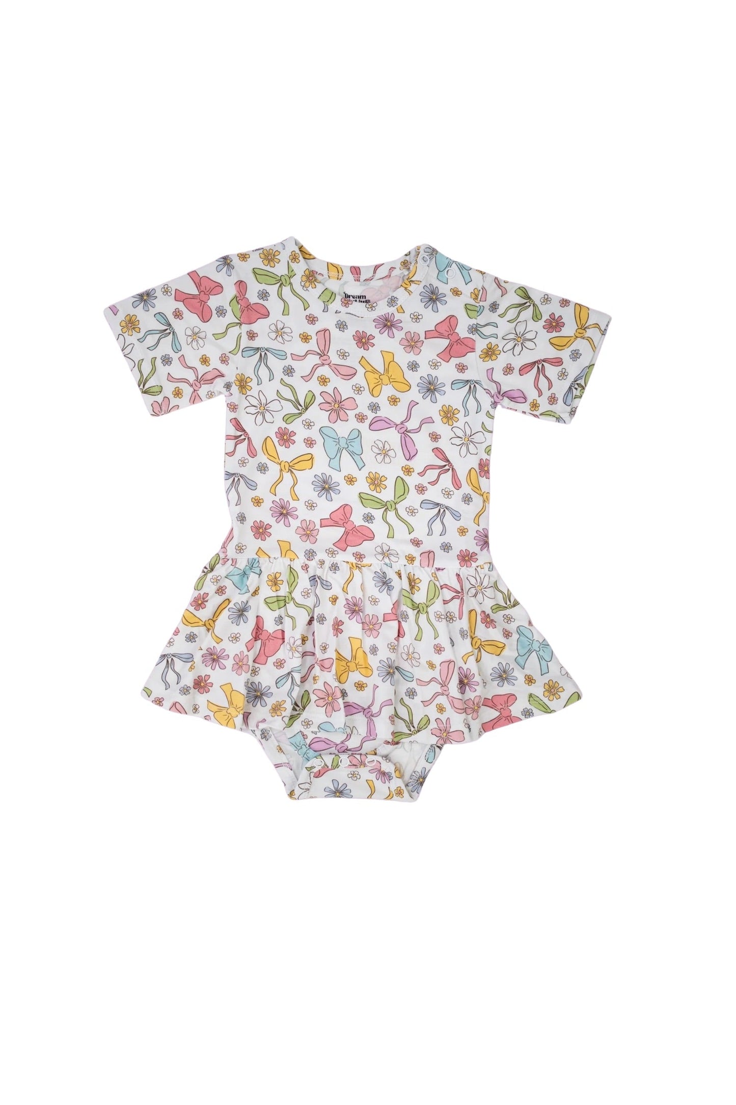 BOW GARDEN DREAM BODYSUIT DRESS