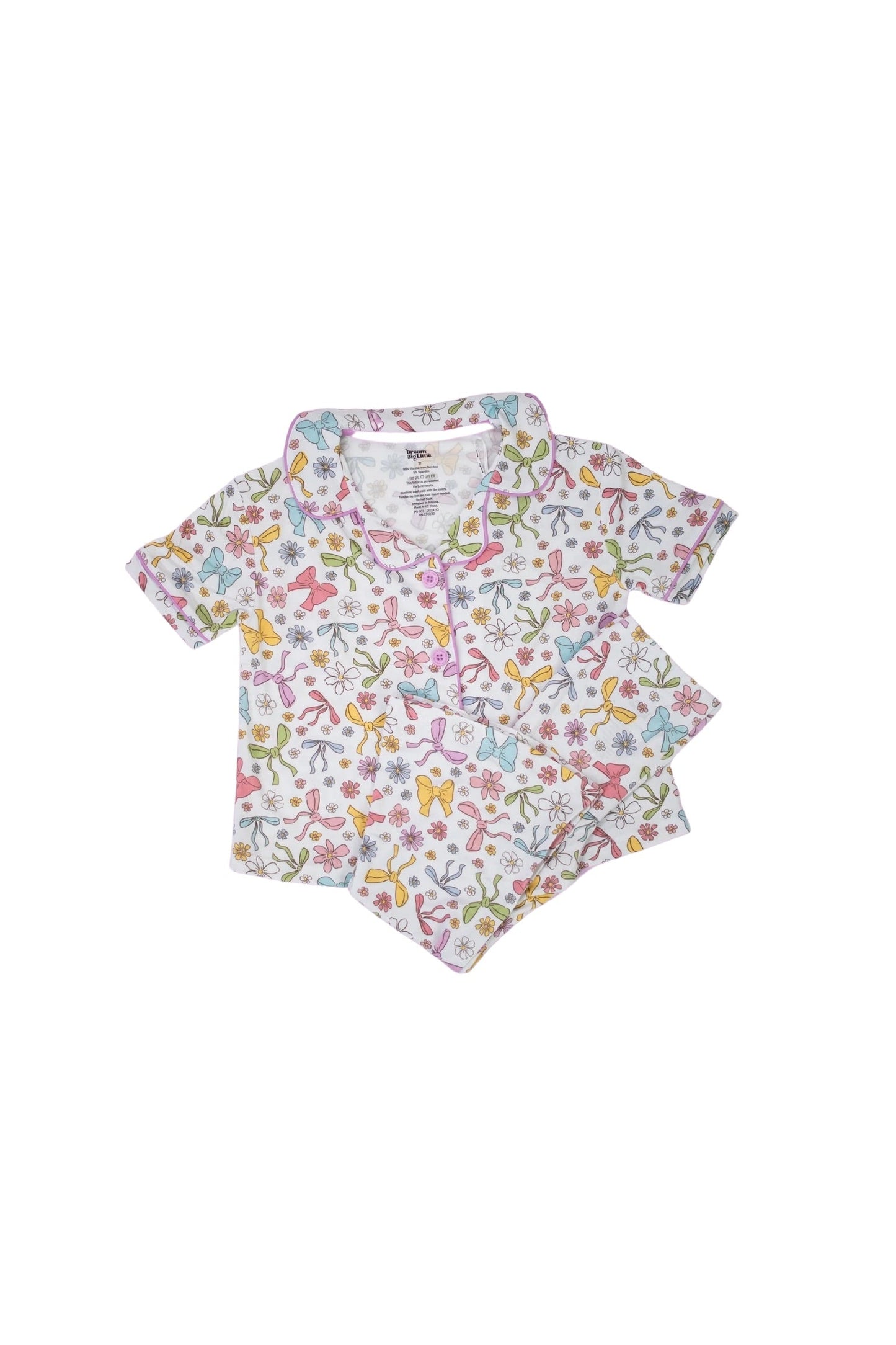 BOW GARDEN DREAM GIRL'S FLARE SET