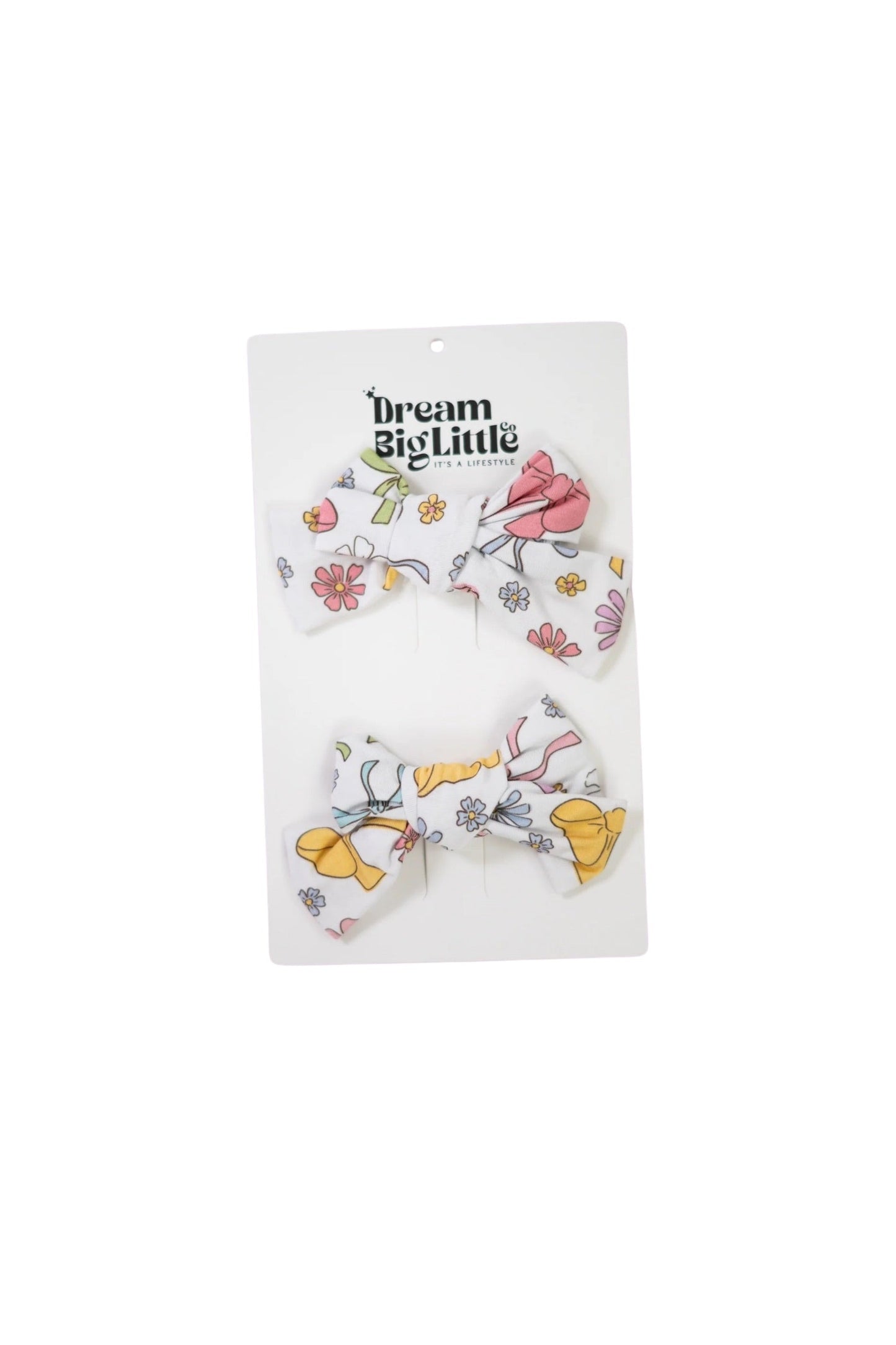 BOW GARDEN DREAM BOW HAIR CLIPS