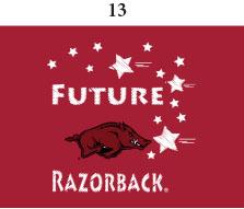 Arkansas Toddler Short Sleeve T Shirt Print