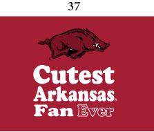 Arkansas Toddler Short Sleeve T Shirt Print