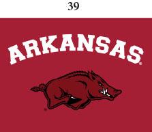 Arkansas Toddler Short Sleeve T Shirt Print
