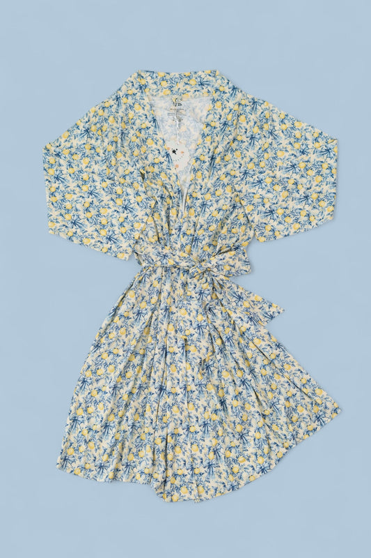 VINTAGE CITRUS TOILE WOMEN'S DREAM ROBE