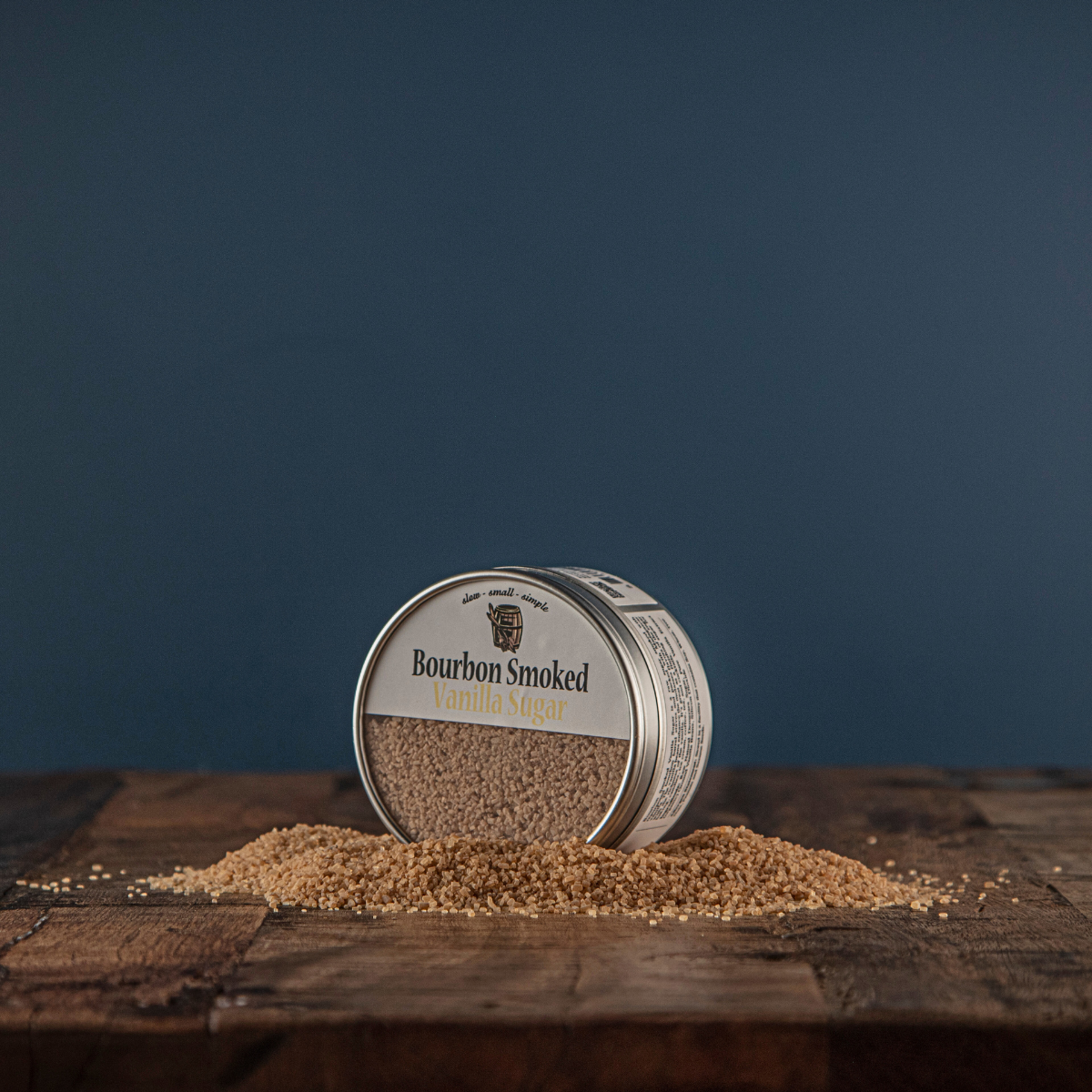 Bourbon Smoked Vanilla Sugar