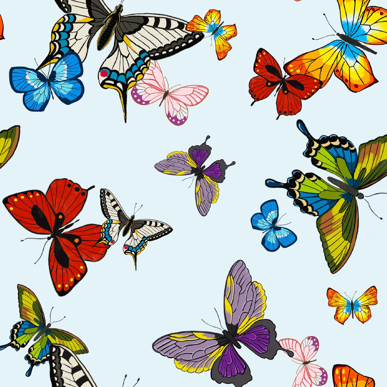 Butterfly Away Swaddle Blanket