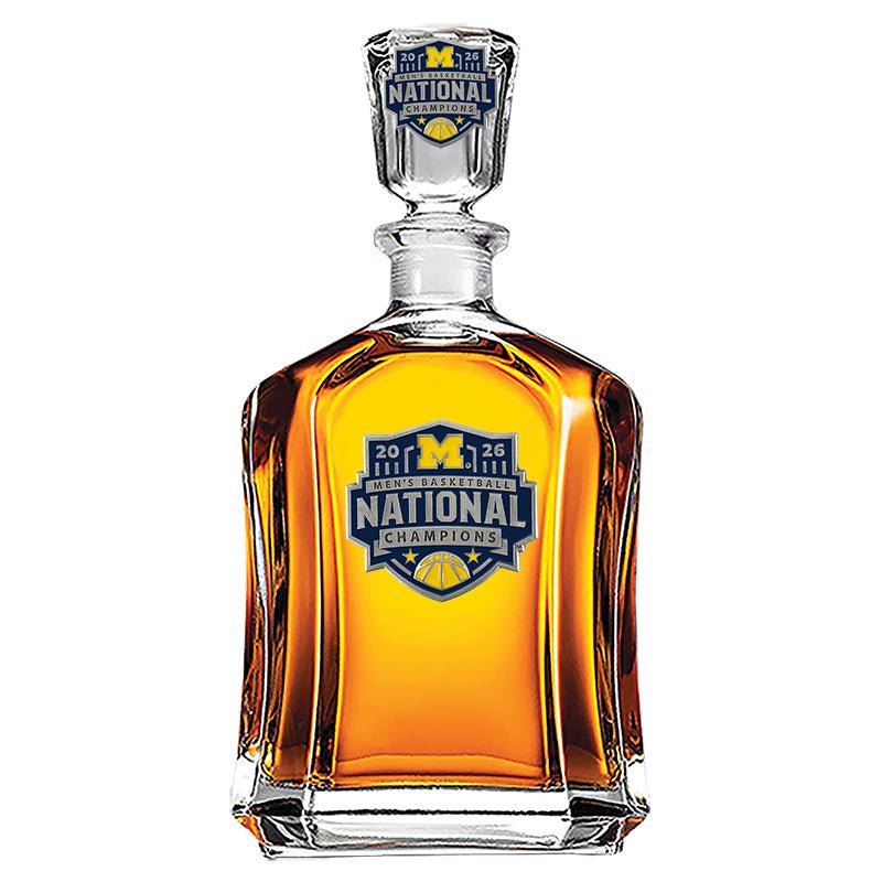 2026 Michigan Basketball Championship Capitol Decanter