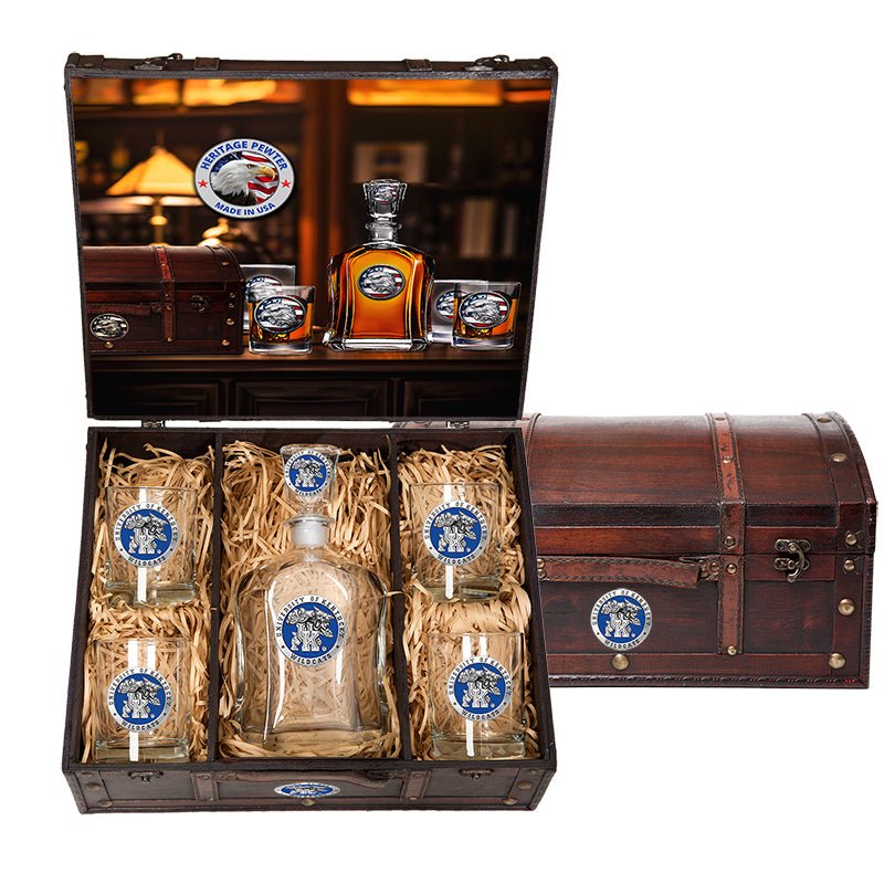 Kentucky Wildcats Capitol Decanter Chest Box