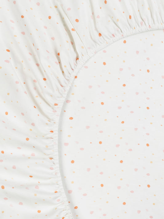 Crib Sheet - Pink Dots