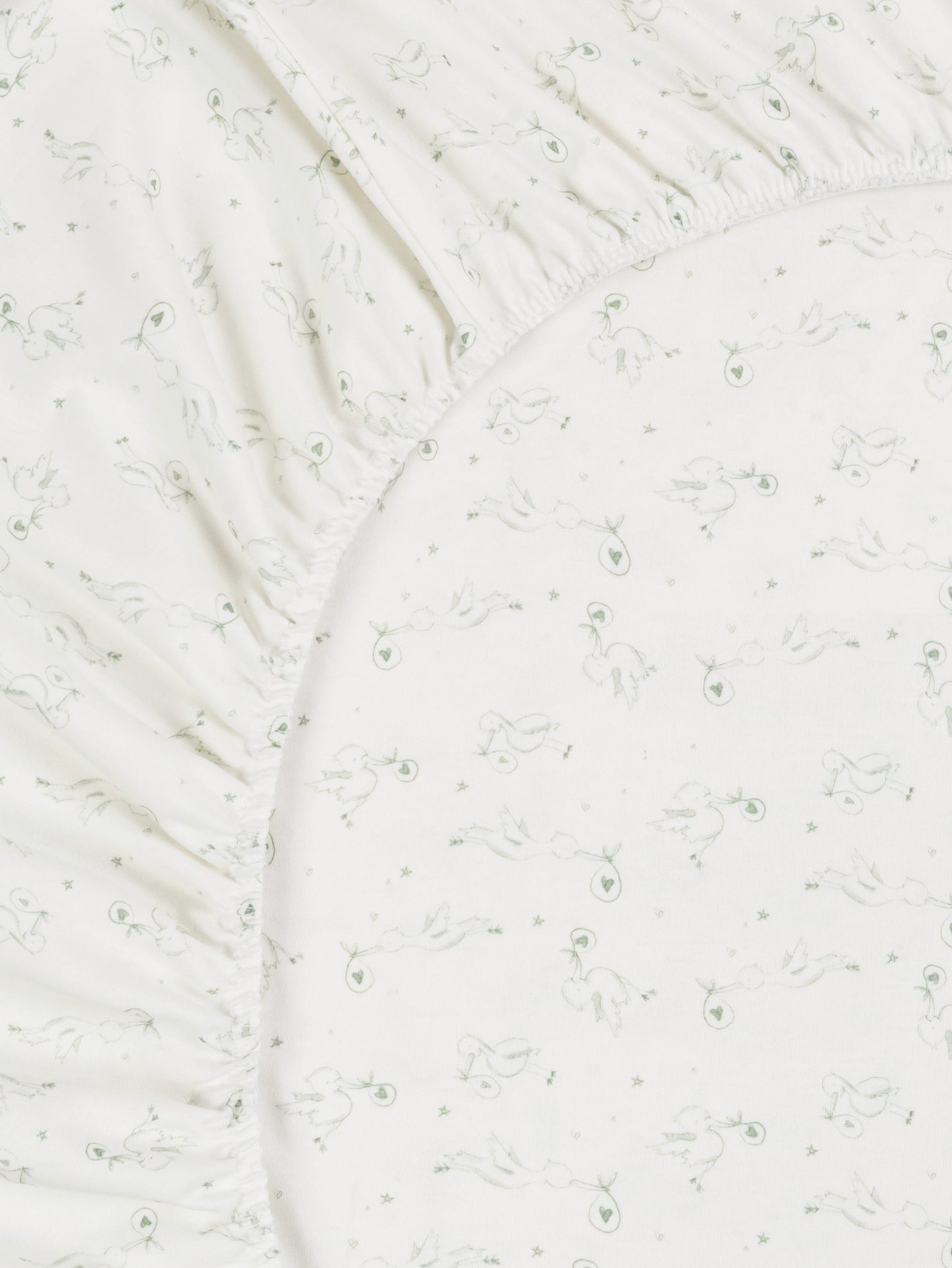 Crib Sheet - Stork
